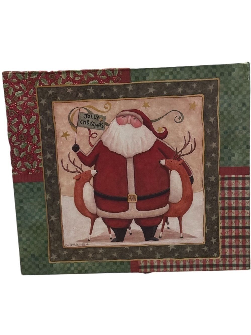 Vintage Holiday Decorative Box